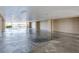Empty parking garage featuring multiple bays and an exit to the docks at 1042 Bellasol Way # 202, Apollo Beach, FL 33572