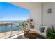 Relaxing balcony seating area with waterfront views, perfect for enjoying the scenery at 1325 Snell Isle Ne Blvd # 911, St Petersburg, FL 33704