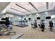 Well-lit fitness center with treadmills, elliptical machines, and weightlifting equipment at 1325 Snell Isle Ne Blvd # 911, St Petersburg, FL 33704