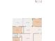 Detailed floorplan showcasing the layout of the home, including bedrooms, living spaces, and outdoor patio at 1390 S Hillcrest Ave, Clearwater, FL 33756