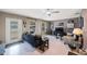Stylish living room featuring modern furnishings, sleek decor, and plenty of natural light enhancing the inviting atmosphere at 1410 Lime St, Clearwater, FL 33756