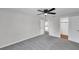 Bedroom featuring carpet, closet, and ceiling fan at 186 Dan River Dr, Spring Hill, FL 34606