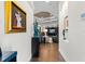 View down a hall into the Living Room, offering a glimpse of the spacious layout and stylish décor at 2012 Carolina Ne Cir, St Petersburg, FL 33703