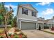 Inviting two-story townhome boasting an attached garage and beautifully landscaped front yard at 2531 Earlswood Ct, Brandon, FL 33510