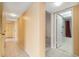 Hallway leading to bathroom and other rooms at 2699 Seville Blvd # 705, Clearwater, FL 33764