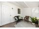 Cozy covered patio with seating and a plant creating a peaceful outdoor space at 6600 121St Ave # 4, Largo, FL 33773