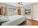 Bright bedroom with large windows, offering plenty of natural light at 7025 Orkney N Ave, St Petersburg, FL 33709