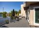 Outdoor patio with nice water view at 10605 Carrollbrook Ln, Tampa, FL 33618