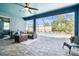 Inviting outdoor patio with comfortable seating and a view of the pool at 11852 Lake Lucaya Dr, Riverview, FL 33579