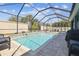 Relax by the screened-in pool, which is perfect for escaping the heat and enjoying the outdoors at 11852 Lake Lucaya Dr, Riverview, FL 33579