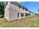 Well-maintained backyard with plenty of green space, offering an ideal setting for outdoor relaxation at 13421 Sydney Rd, Valrico, FL 33594