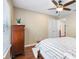 The room is bright with natural light and offers ample storage with a large closet at 15608 Starling Water Dr, Lithia, FL 33547