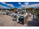 View of boats docked in a marina on a sunny day at 1806 Mariner Dr # 112, Tarpon Springs, FL 34689