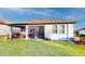 Spacious backyard has a screened porch offering indoor-outdoor living at 19475 Bristol Wood Pl, Brooksville, FL 34601