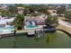 Charming single-story home with outdoor pool and boat lift along a waterfront canal at 2001 Iowa Ne Ave, St Petersburg, FL 33703