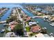 Waterfront property with boat lift, dock, pool and spacious homes in desirable boating community at 2001 Iowa Ne Ave, St Petersburg, FL 33703