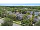 Desirable neighborhood aerial view, highlighting manicured landscaping, and serene environment at 20113 Bending Creek Pl, Tampa, FL 33647