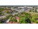 An aerial view of the apartment complex and surrounding green space at 2693 Sabal Springs Cir # 206, Clearwater, FL 33761