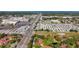 An aerial view of the community showcasing the beautiful surrounding landscape and convenient location at 2693 Sabal Springs Cir # 206, Clearwater, FL 33761