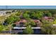 Aerial view of the complex showing manicured landscaping at 2693 Sabal Springs Cir # 206, Clearwater, FL 33761