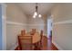 Cozy dining area with wooden table and chairs, ideal for everyday dining at 2835 Dartmouth N Ave, St Petersburg, FL 33713