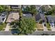 Bird's eye view of houses with pool at 6501 Appaloosa Dr, Tampa, FL 33625