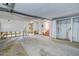 Spacious unfinished basement with exposed ceiling pipes and concrete flooring at 712 Sunset Cv, Madeira Beach, FL 33708