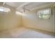 Bedroom with a ceiling fan, carpet, and windows at 712 Sunset Cv, Madeira Beach, FL 33708