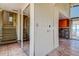 Entryway with staircase leading to upstairs rooms at 712 Sunset Cv, Madeira Beach, FL 33708
