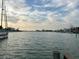Scenic water view showcasing the expansive waterway and waterfront community from the end of the dock at 712 Sunset Cv, Madeira Beach, FL 33708