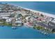 Waterfront townhouse near the beach and a private boat dock at 9901 1St E St # D, Treasure Island, FL 33706