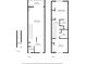 Detailed floor plan layout showcasing multiple rooms and dimensions of the home at 9901 1St E St # D, Treasure Island, FL 33706