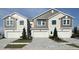 Charming townhomes with modern exteriors, garages, and well-manicured landscaping at 10708 Oak Bend Dr, Parrish, FL 34219