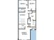 Upstairs floor plan featuring bedrooms, bathrooms, retreat and utility room at 10708 Oak Bend Dr, Parrish, FL 34219