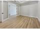 Office space with wood floors, recessed lights and glass panel french doors at 11443 Apple Tree Cir, Bradenton, FL 34211