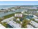 Beautiful aerial view of a resort-style community with waterfront access at 11450 Harbor Way # 5008, Largo, FL 33774