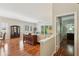 Spacious living room with lots of windows and hardwood floors at 15324 Sherwood Forest Dr, Tampa, FL 33647