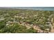 Lovely home nestled in a neighborhood full of mature trees, captured in an aerial view at 1974 N Betty Ln, Clearwater, FL 33755