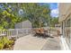 Patio space with ample seating at 28628 Twinbrook # Ln, Wesley Chapel, FL 33543