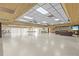 Large recreation room with ceiling fans, TV, stage and ample open space at 28628 Twinbrook # Ln, Wesley Chapel, FL 33543