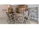 Stylish sunroom with unique bar and dining area at 28628 Twinbrook # Ln, Wesley Chapel, FL 33543