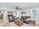 Cozy living room featuring plush sofas, elegant decor, and a bright, inviting atmosphere at 315 Oakwood Blvd, Oldsmar, FL 34677