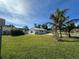 Well maintained front lawn features palm trees at 4031 Bay Ne St, St Petersburg, FL 33703
