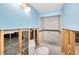 Bathroom displays the new shower, toilet, plumbing, and open walls at 5153 Bay Blvd, Port Richey, FL 34668