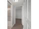 Hallway with a tub to the left, and a bedroom entrance ahead at 5980 Shore S Blvd # 312, Gulfport, FL 33707