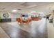 Spacious lobby with tile floors, seating area and reception desk at 646 Allegheny Dr, Sun City Center, FL 33573