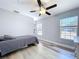 Bright bedroom with natural light and ceiling fan at 6811 S Himes Ave, Tampa, FL 33611