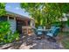 Outdoor patio area with a built-in bar, perfect for entertaining and enjoying the backyard at 7000 14Th N St, St Petersburg, FL 33702