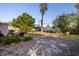 The expansive backyard offers privacy with lush greenery and room for outdoor activities at 725 85Th N Ave, St Petersburg, FL 33702