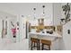 Modern kitchen features white cabinets, stainless steel appliances, and stylish backsplash, perfect for any home chef at 8020 Sharon Dr, Tampa, FL 33617
